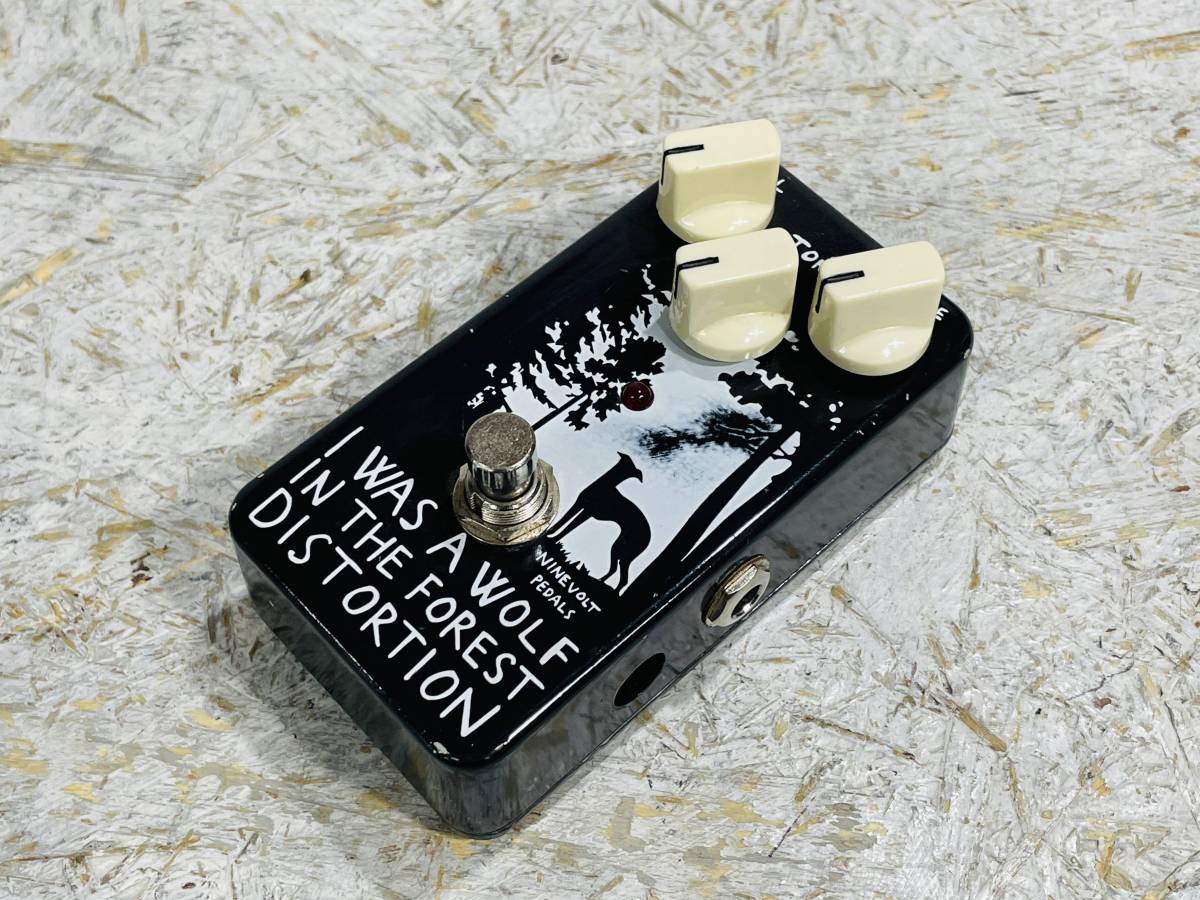 ギター Ninevolt Pedals Distortion NINEVOLT PEDALS I WAS A WOLF IN THE FOREST DISTORTION ナイン