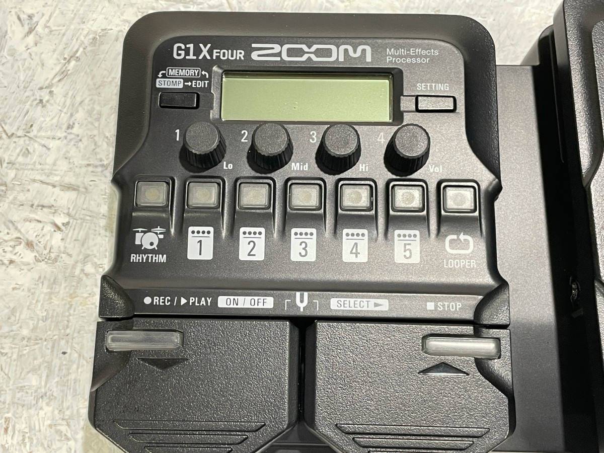 ZOOM G1X FOUR【中古】 G1X FOUR 中古美品 Zoom G1X Four Guitar Effects Processor