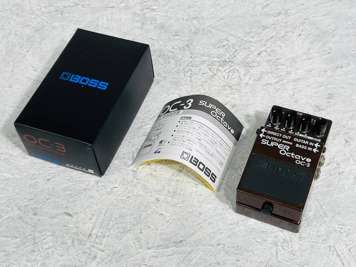 【中古品】BOSS OC-3 中古品】BOSS OC-3 Used BOSS OC3 Super Octave Effect Pedal