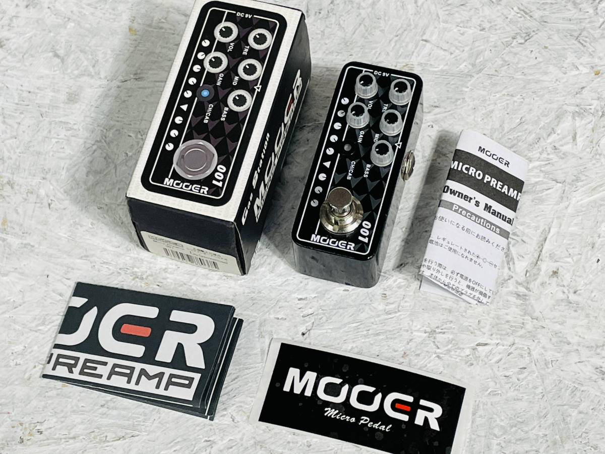 MOOER Gas Station マイクロプリアンプ 001 MOOER Micro Preamp 001 Gas Station プリアンプ ムーア | 島村