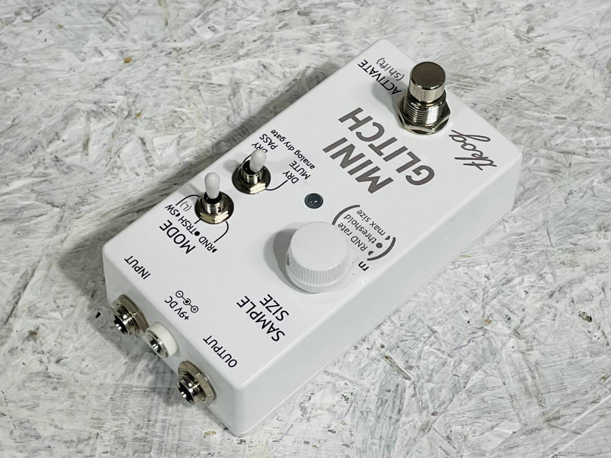 the king of gear MINI GLITCH ギターエフェクター The King of Gear Mini Glitch - Pedal on ModularGrid