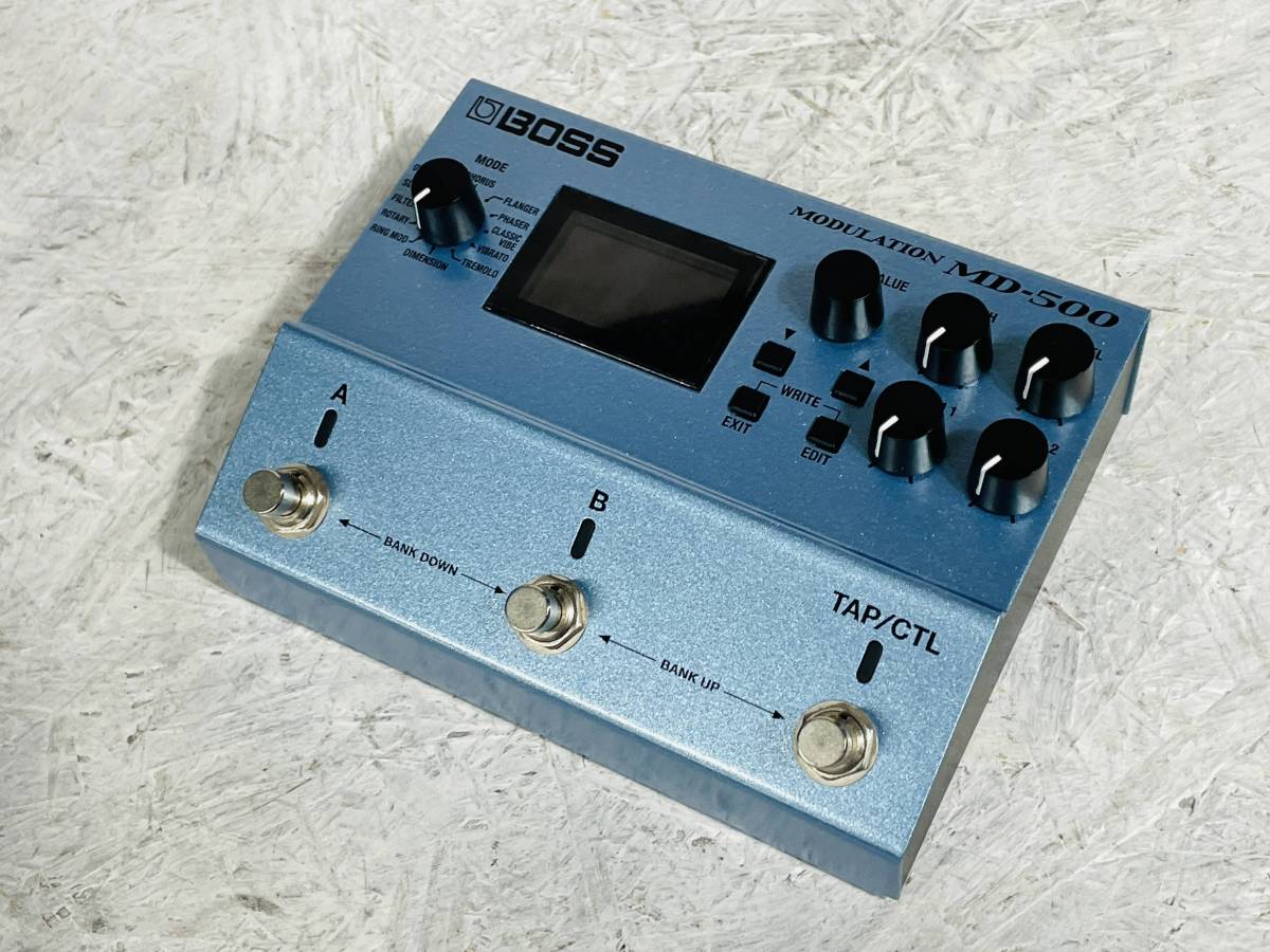 【値下げ】BOSS MD-500【写真追加】 Gear Otaku: BOSS MD-500 発表。12モード、28エフェクト搭載の