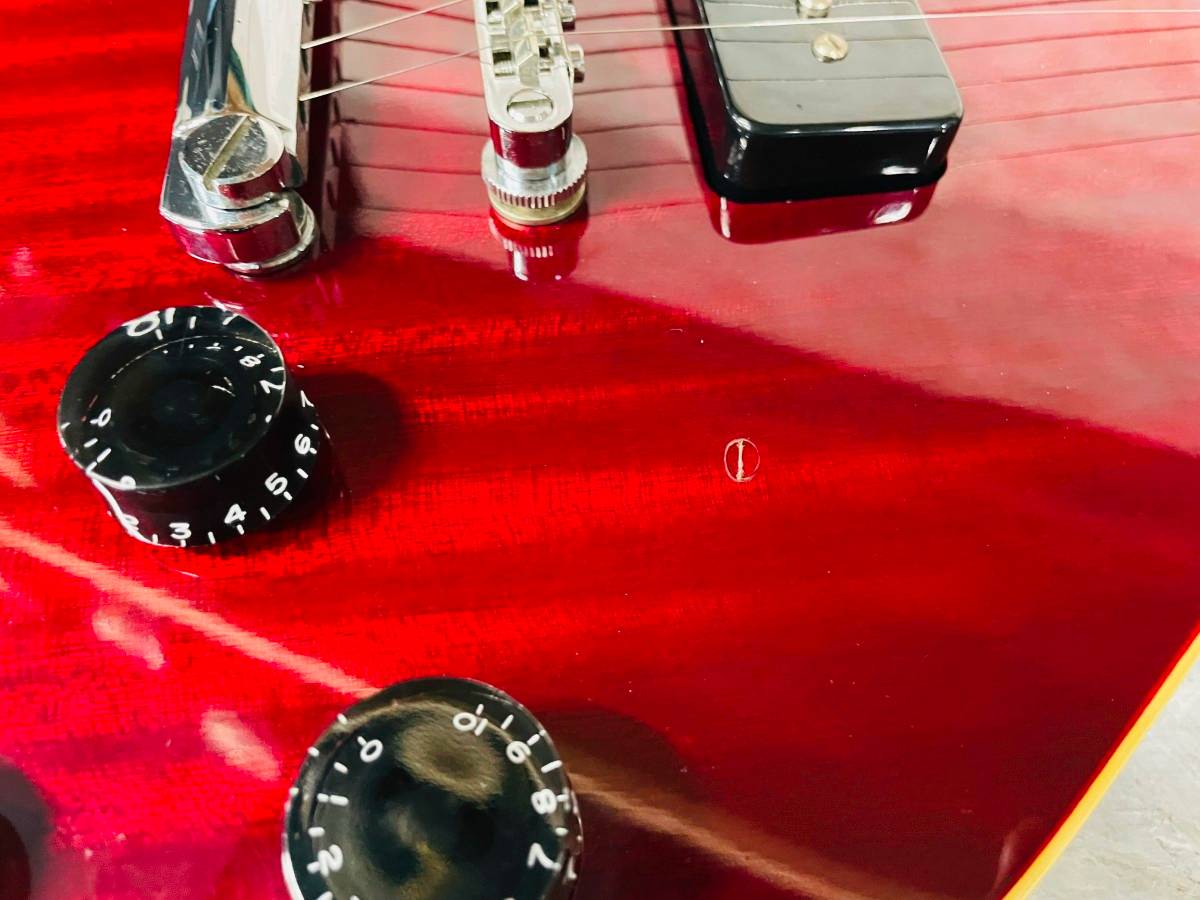 【極美品】Greg Bennett AV-5 エレキギター スポルテッドメイプル Electric Guitar Greg Bennett AV-5 Les Paul Sported Maple