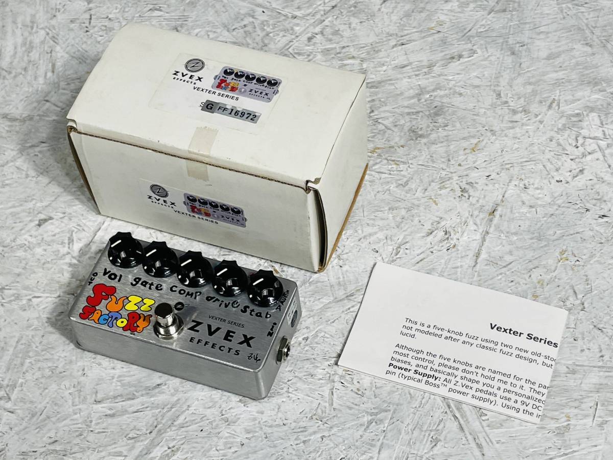 ギター :: コンパクトエフェクター :: 中古 Z.VEX Fuzz Factory Vexter