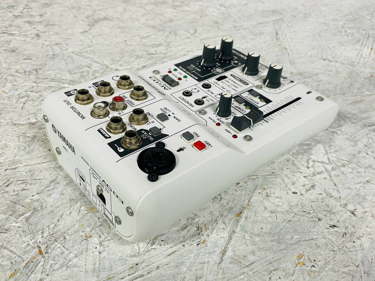 YAMAHA AG03 ※少々ジャンク レコーディング・PA :: ミキサー :: 中古 YAMAHA AG03 (u85586