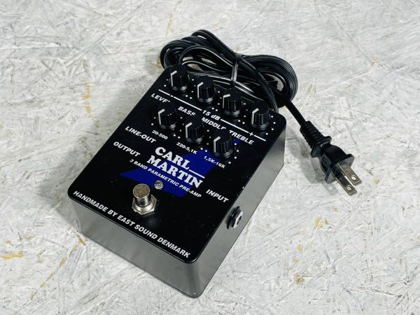 中古 CARL MARTIN 3 BAND PARAMETRIC PREAMP (u86040)